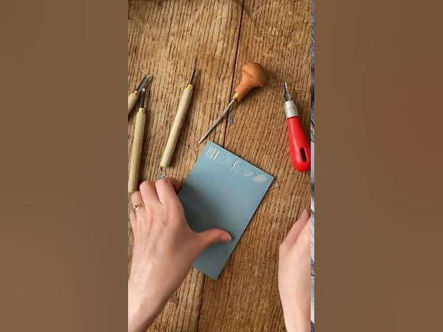Choosing a set of tools for linocut - A tutorial by Linocutboy 