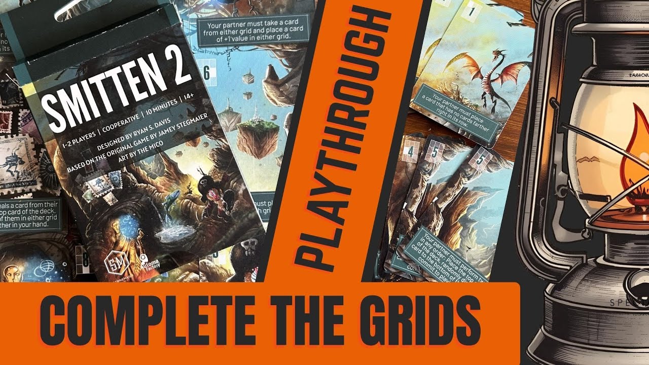 🃏 Smitten 2 — Cosy Solo Playthrough (Can We Complete Both Grids?) - YouTube