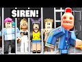 Can We Escape SIREN COP PRISON OBBY?! (Roblox With Friends!)
