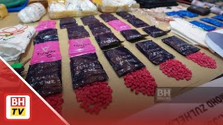 Polis rampas pil Yaba bernilai RM353,540, 4 lelaki ditahan