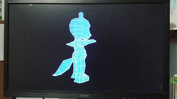 CMM2: 3D engine tested with model with 360 faces and vertices