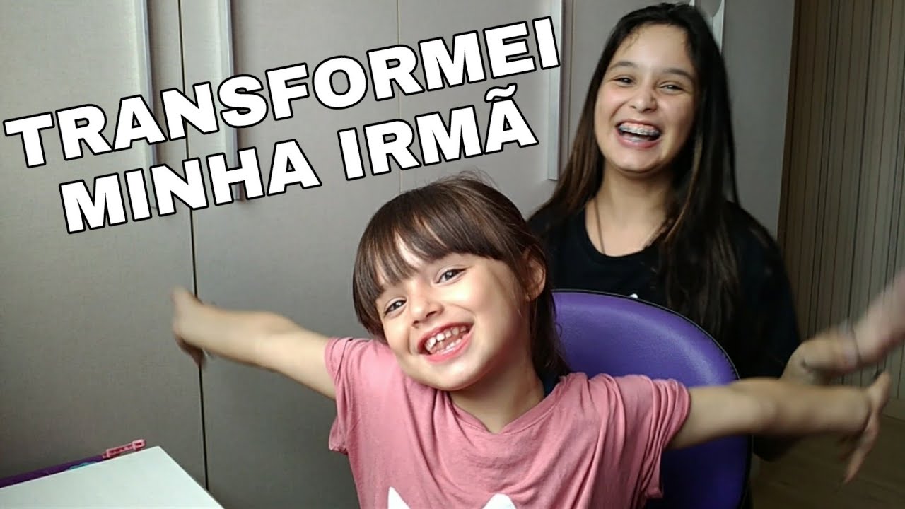 TRANSFORMEI A MINHA IRMÃ EM MIM! - YouTube
