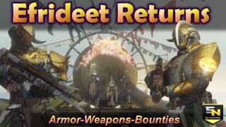 Destiny: Efrideet Returns! Iron Banner Overview. Weapons-Armor-Bounties & More.