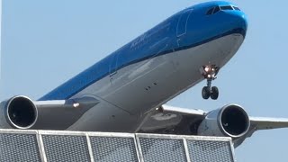 AIRBUS A33 KLM AMSTERDAM TO CALGARY TAKE-OFF SCHIPHOL AIRPORT PHAKD #automobile #aviation #viral