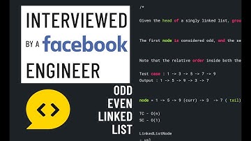 Odd Even Linked List: Swift Mock Interview
