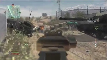 MW3: 44 Gun Streak MOAB w/ MP7 Tagged By Recon Drone on Dome! | Bad Things in MW3!