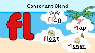 Consonant Blends | "FL" Words  Learn to Read with Phonics | Phonics Reading Details