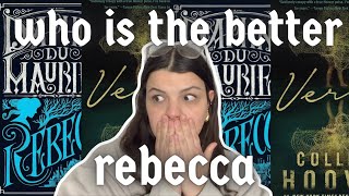 comparing rebecca & verity | reading vlog