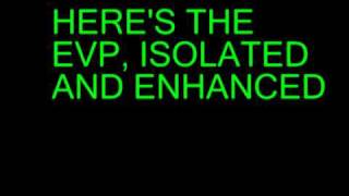 EVP ANALYSIS 02 - ENHANCED AUDIO