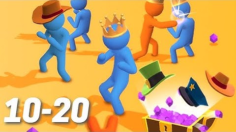 Giant Rush Gameplay Walkthrough Level 1-20 iOS Android Noob vs Hack max level Tutorial Skin Unlocked