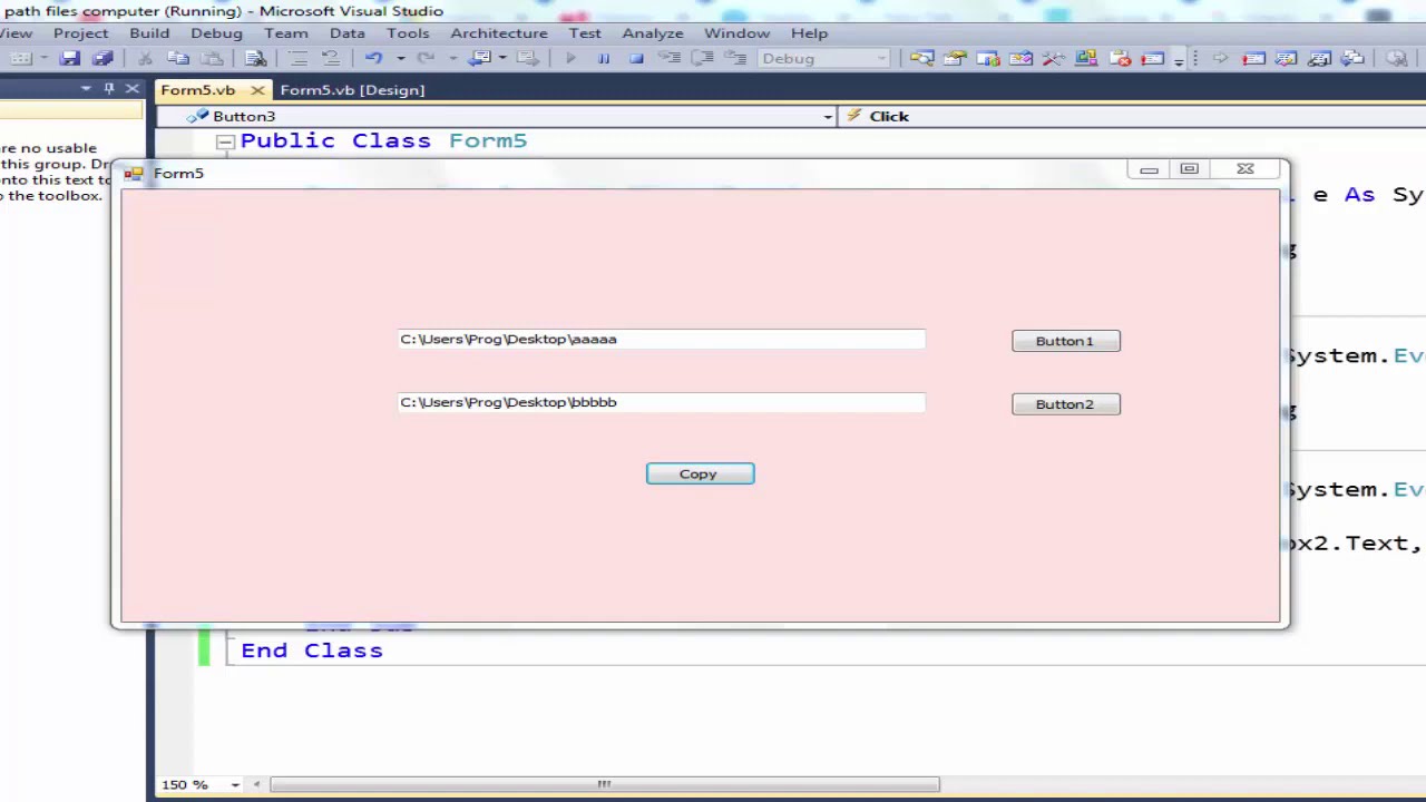 Visual Basic.Net: How to Copy a content Directory to Another Directory - YouTube Visual Basic.Net: How To Copy A Content Directory To Another Directory - Youtube