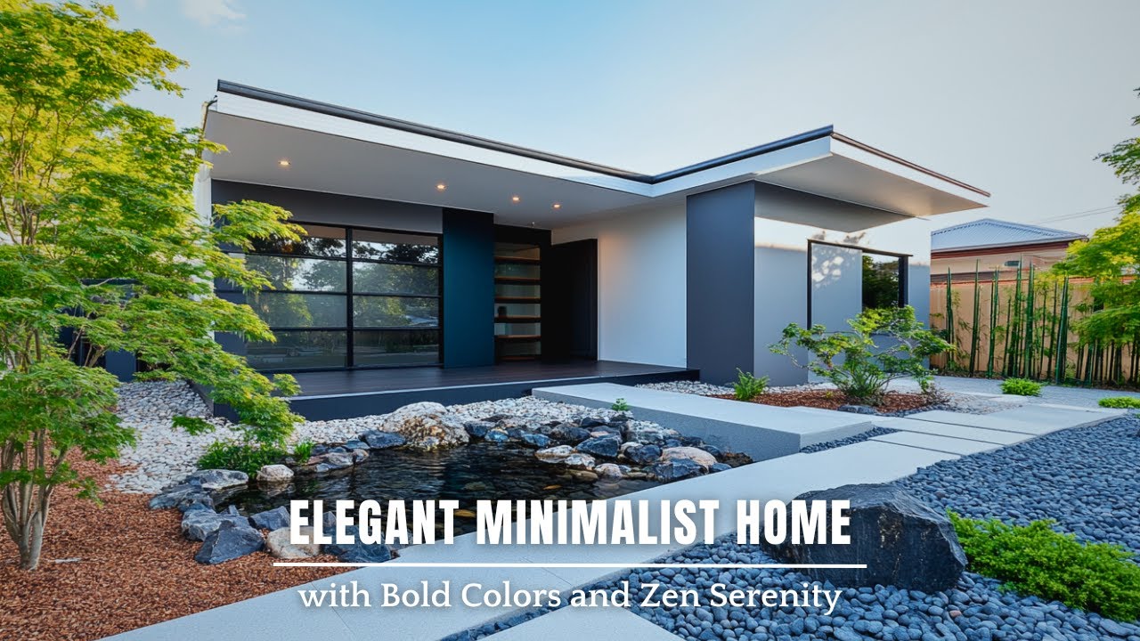 Elegant Minimalist Home Design photo