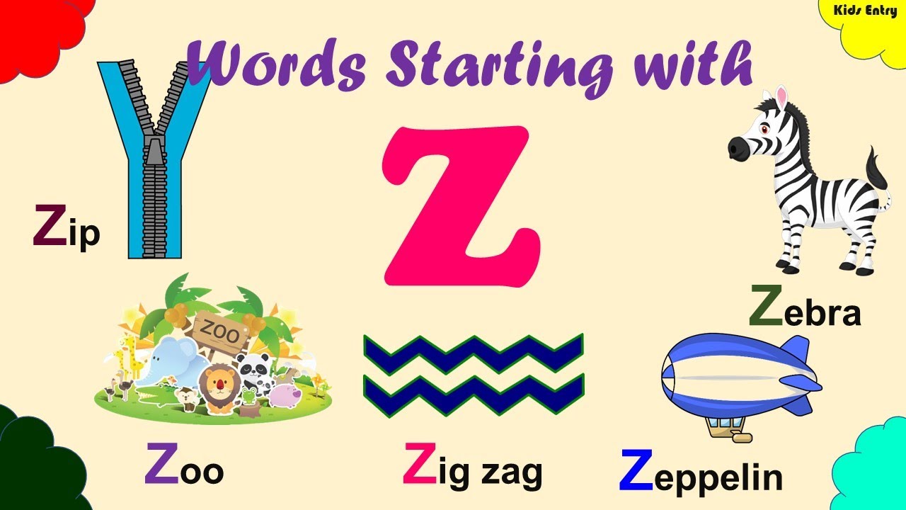 Small Letter A To Z Words