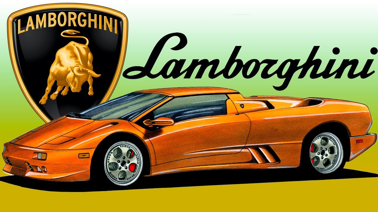 Как нарисовать ламборгини а4