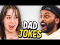 Dad jokes  dont laugh challenge  abby vs sath  raise your spirits
