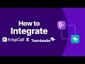 Boost Productivity with KrispCall &amp; Teamleader INTEGRATION | Simplify Your Workflow