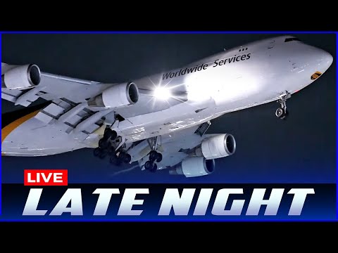 🔴LIVE LATE NIGHT AIRPORT ACTION at CHICAGO O'HARE I SIGHTS & SOUNDS of PURE AVIATION |AVGEEK PLANES
