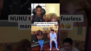 NUNU talks to @BismarckEbiwehMindset for more than 0.5 seconds 🔥🤣 #fitxfearless