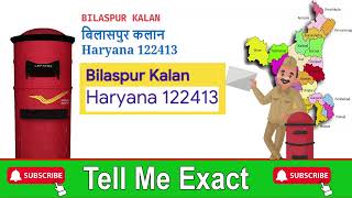 Bilaspur Kalan PIN Code 122413