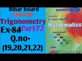 Dr.k.c.sinha|Class-10 (Math )|Ex-8.4|Q.no(19-to-22)|@wisdom point1970.