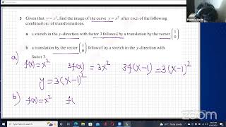 ASP1 Transformations of Functions Practice  | Cambridge Book EX 2H | Hamza Noor