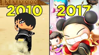 The Evolution Of All Pucca Games From (2010-2017)