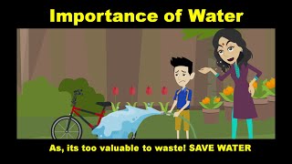 Kids And Story in English - Importance of water!