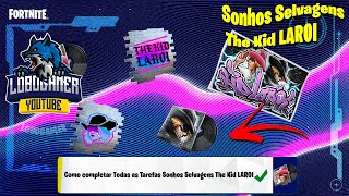 Fortnite Apresenta Sonhos Selvagens do The Kid LAROI