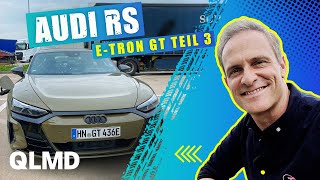 Audi RS e-tron GT | 100-200 km/h Messung & Alltagstest im E-Auto | Teil 3 | Matthias Malmedie