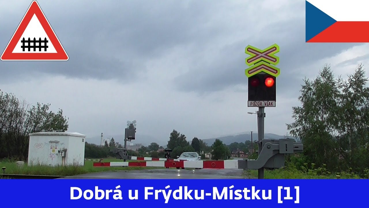Železniční přejezd Dobrá u Frýdku-Místku [1] - 4.8.2014