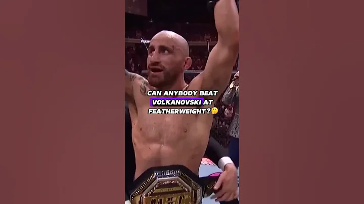 Can ANYONE beat VOLKANOVSKI at 145?🤔🔥 #ufc #mma #shorts