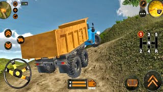 Backhoe Loader JCB Simulator Gameplay - Indian Vehicles Truck JCB Driving - Android Gameplay screenshot 1