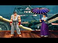 Ryu Vs. Kasumi (KOF) - Flowers and Sushi