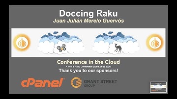 Juan Julián Merelo Guervós - Doccing Raku