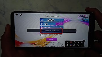 How to fix The account already exists problem solve in Color Rummy: Real Cash Rummy