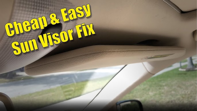 Replace Sun Visor of Your Vehicle This Way