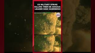 WATCH: Trump Announces Lethal US Military Strike Killing Tren de Aragua Leader Nino Guerrero!