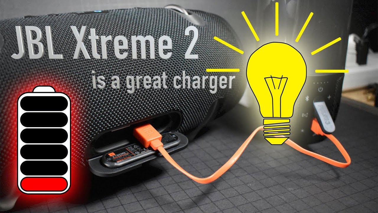 charge jbl xtreme with usb