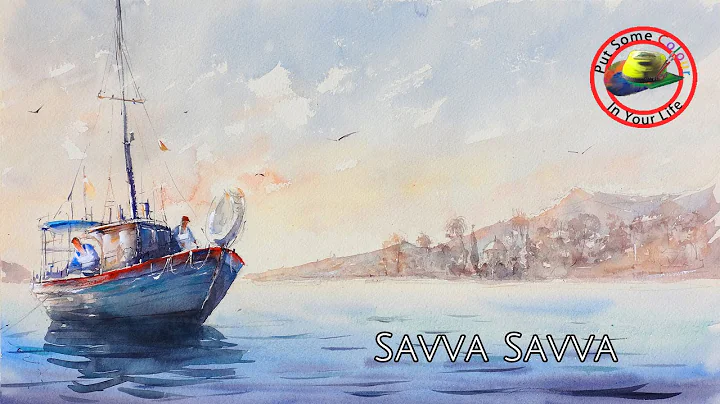 Watercolour painting techniques and tutorial with ...