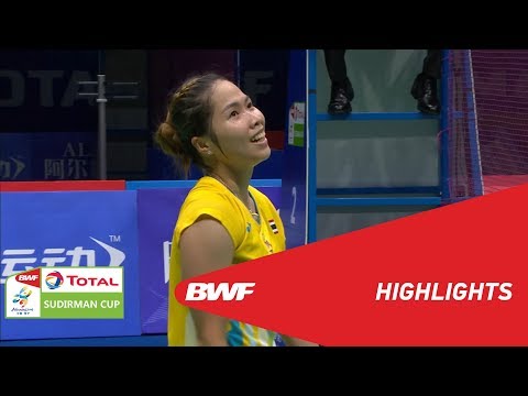 TOTAL BWF SUDIRMAN CUP 2019 | WS | KOREA VS THAILAND | BWF 2019