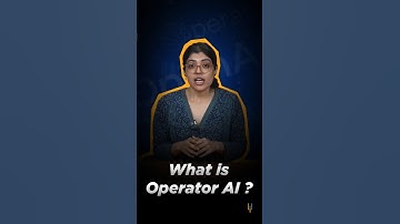 🔥Operator AI: OpenAI’s New Autonomous Web Assistant! #shorts #simplilearn