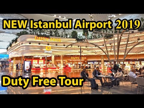 new istanbul airport duty free 2019 tour youtube