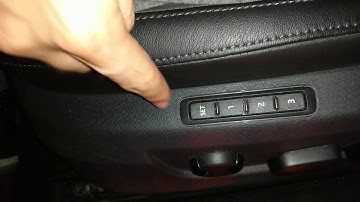 Skoda Superb mk3 III 2016 - proper way to set driver
