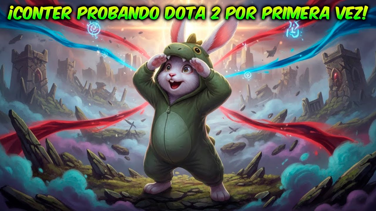 ¡CONTER probando DOTA 2 por primera vez! 🎮😱