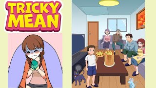 Tricky Mean Level 1 Eat Up that Pizza Solution! - Brain Puzzle Walkthrough #trickymean screenshot 3