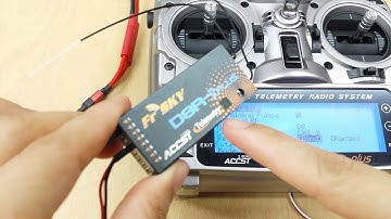 How to bind D-series receivers to FrSky Taranis X9D radio