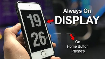 How to Get Always on Display on Home Button iPhone