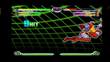 MVC2 100% combo Colossus, Juggernaut, Hulk aka team "wwe" lol