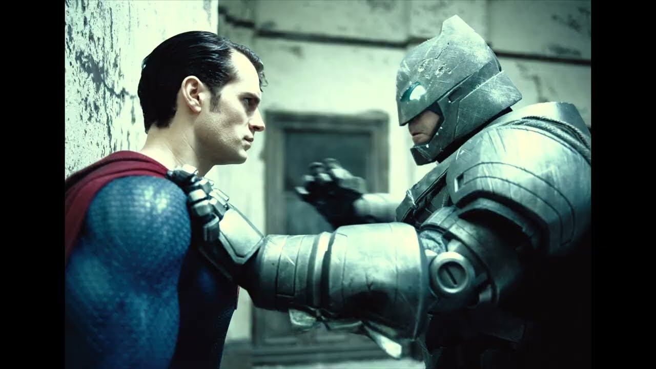 Batman vs Man of Steel fight | Batman v Superman (IMAX Remastered HDR)  Ultimate Cut