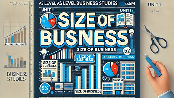Short notes on Size of Business , Unit 1 of As level Business studies | 9609